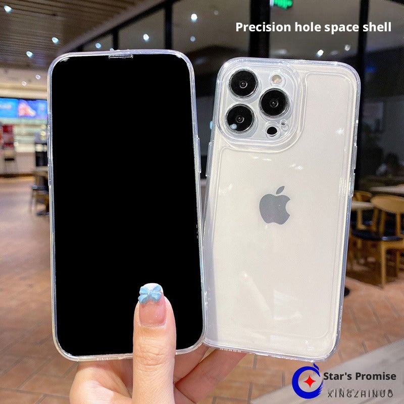Transparent Shockproof Phone Case for iPhone 6-17 Series - Image 1