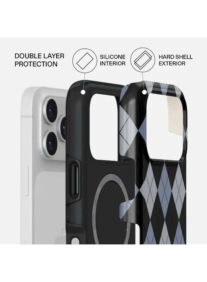 BURGA Burga iPhone 17 Pro Trouble Premium Case Compatible with Hybrid Dual-Layer Hard Shell + Silicone Protection - Scratch-Resistant Shockproof Mobile Cover