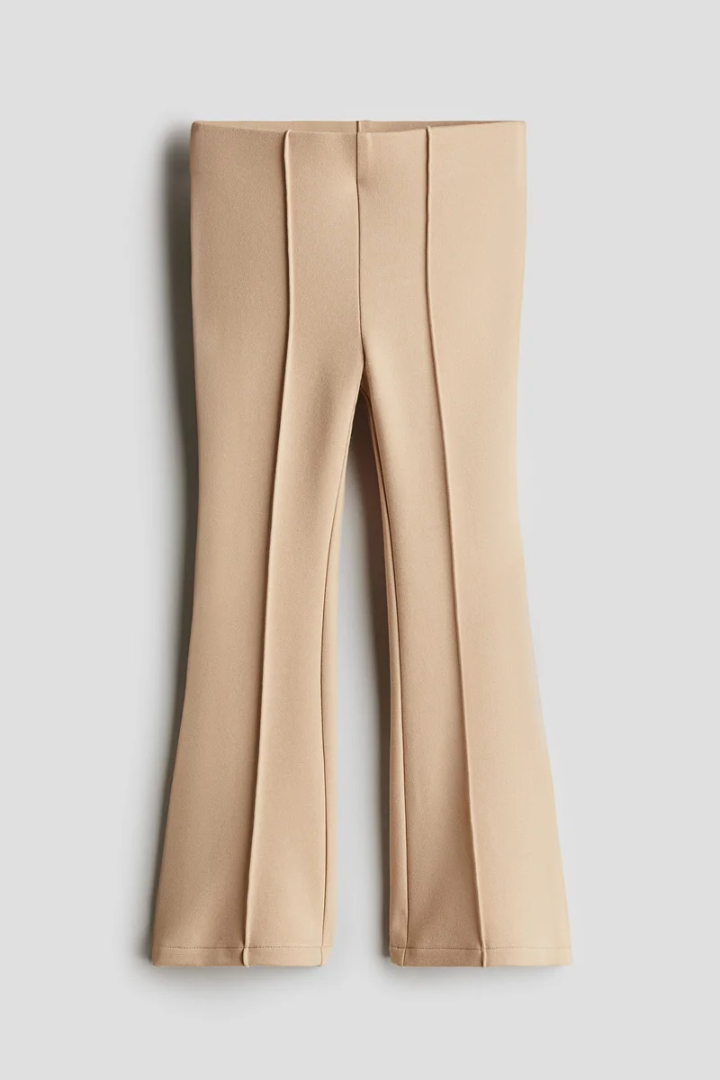 H&M Flared Ponte di Roma leggings