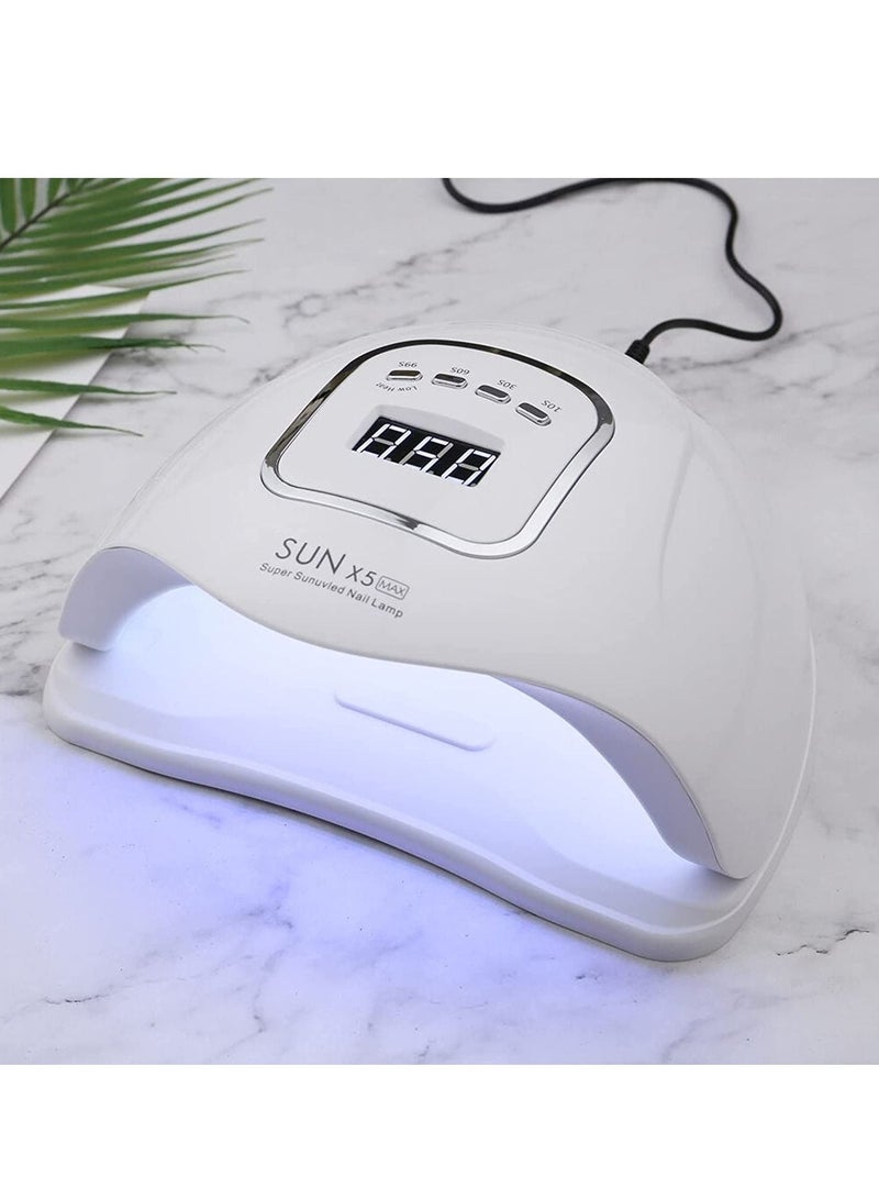 Sun 120W USB SUN FIVE UV Nail Lamp LED Light Gel Polish Dryer علاج آلة مانيكير - Image 3