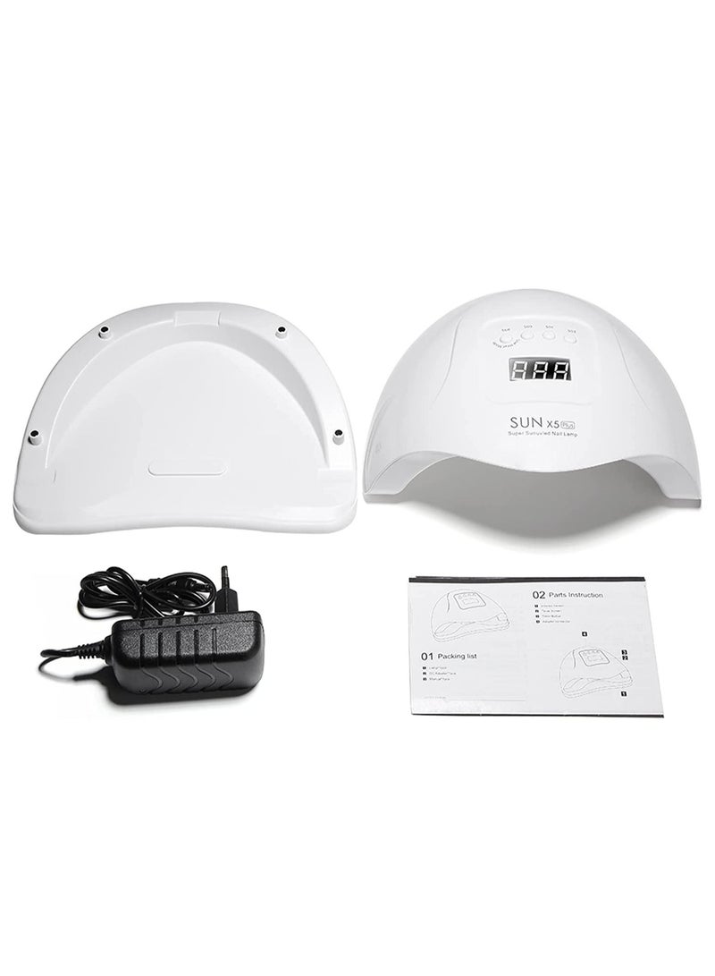 Sun 120W USB SUN FIVE UV Nail Lamp LED Light Gel Polish Dryer علاج آلة مانيكير - Image 4