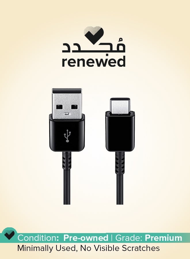 Samsung Renewed - 1.5m USB A to USB C Male Male black - Image 1