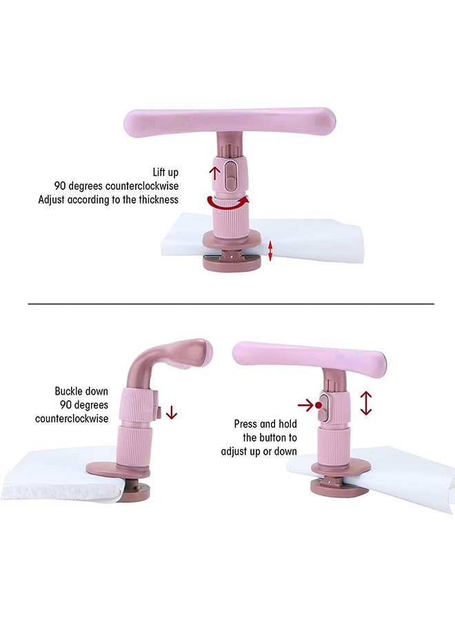 Generic Children Sitting Posture Corrector, Easy Installation Comfortable Ergonomic Design Kid Sitting Posture Corrector ABS for Study (Pink)  - Image 5