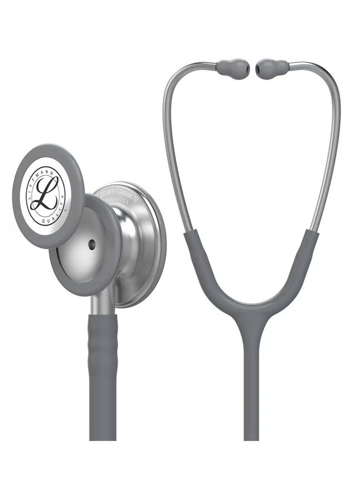 3M Littmann ستيثوسكوب كلاسيك III رمادي 5621 - Image 3