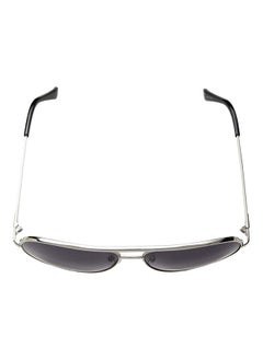 GUESS Full Rim Aviator Frame Sunglasses GF6098 10B - Lens Size: 64mm - Shiny Light Nickeltin Large  - Image 4