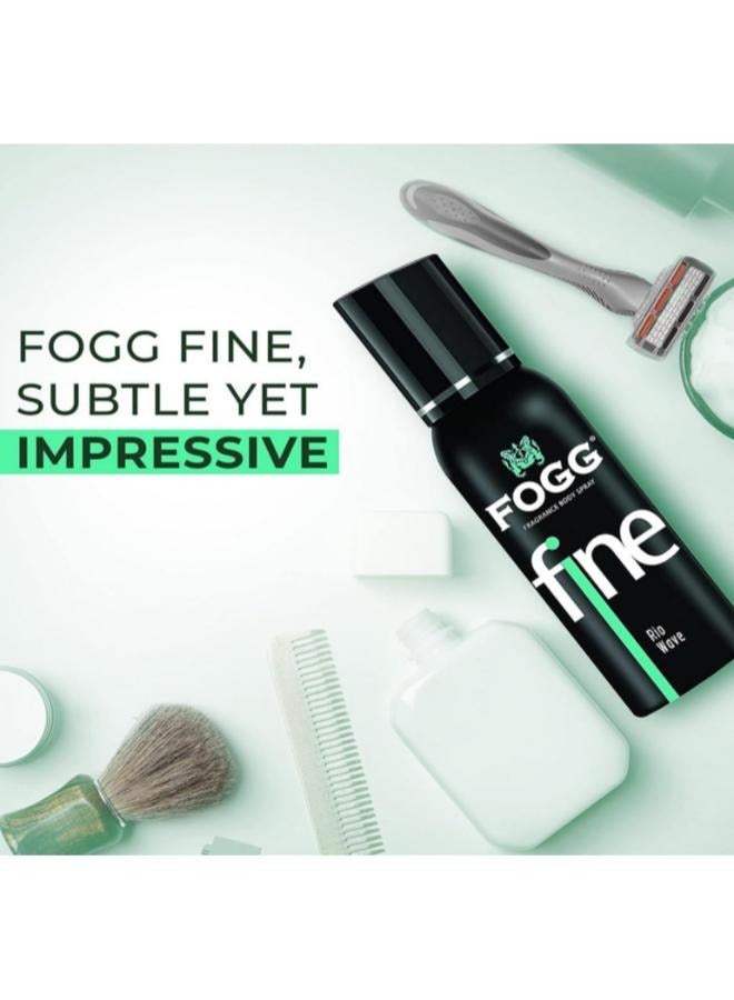 FOGG Perfume Spray Fine Rio Wave 120ml - Image 3