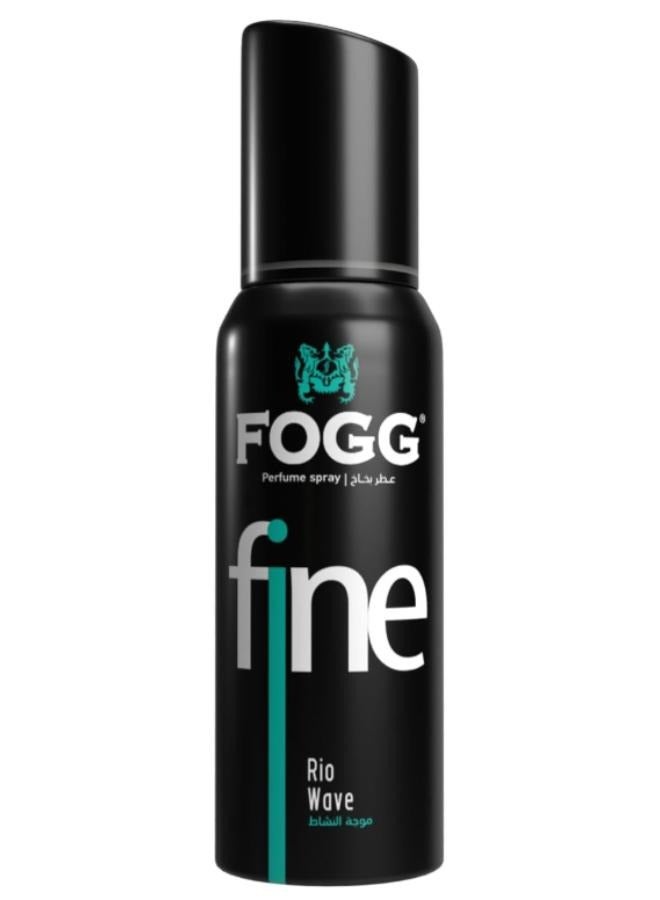 FOGG Perfume Spray Fine Rio Wave 120ml - Image 1