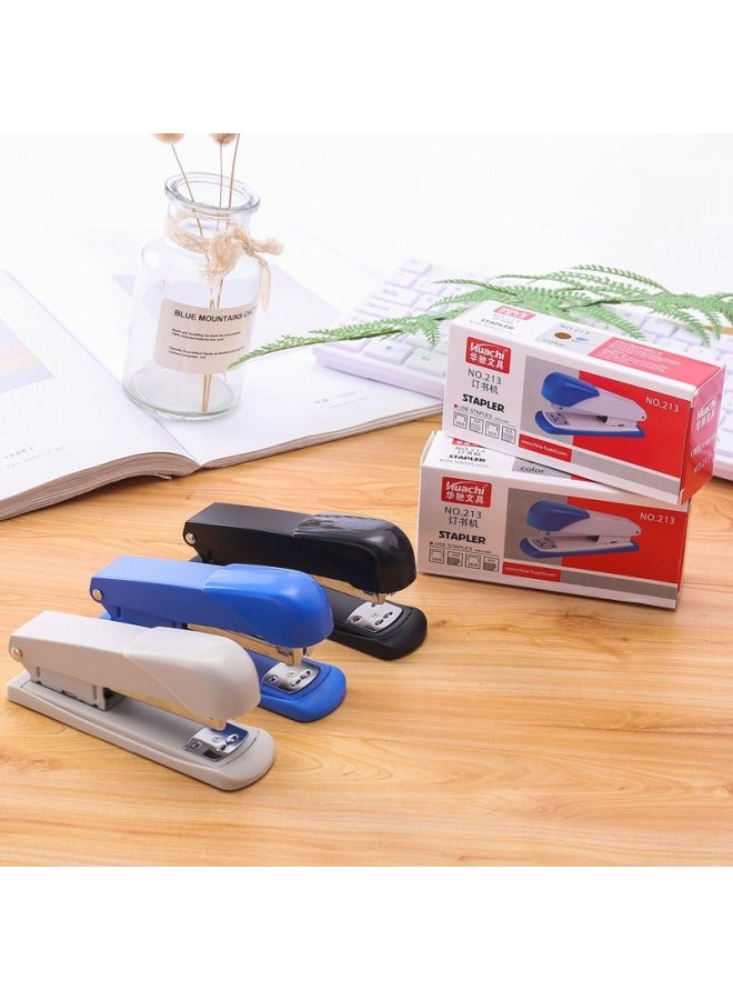 HELPS Office Supplies Large Stapler Custom Metal Stapler Student Stationery Supplies Color Box Stapler - Image 2