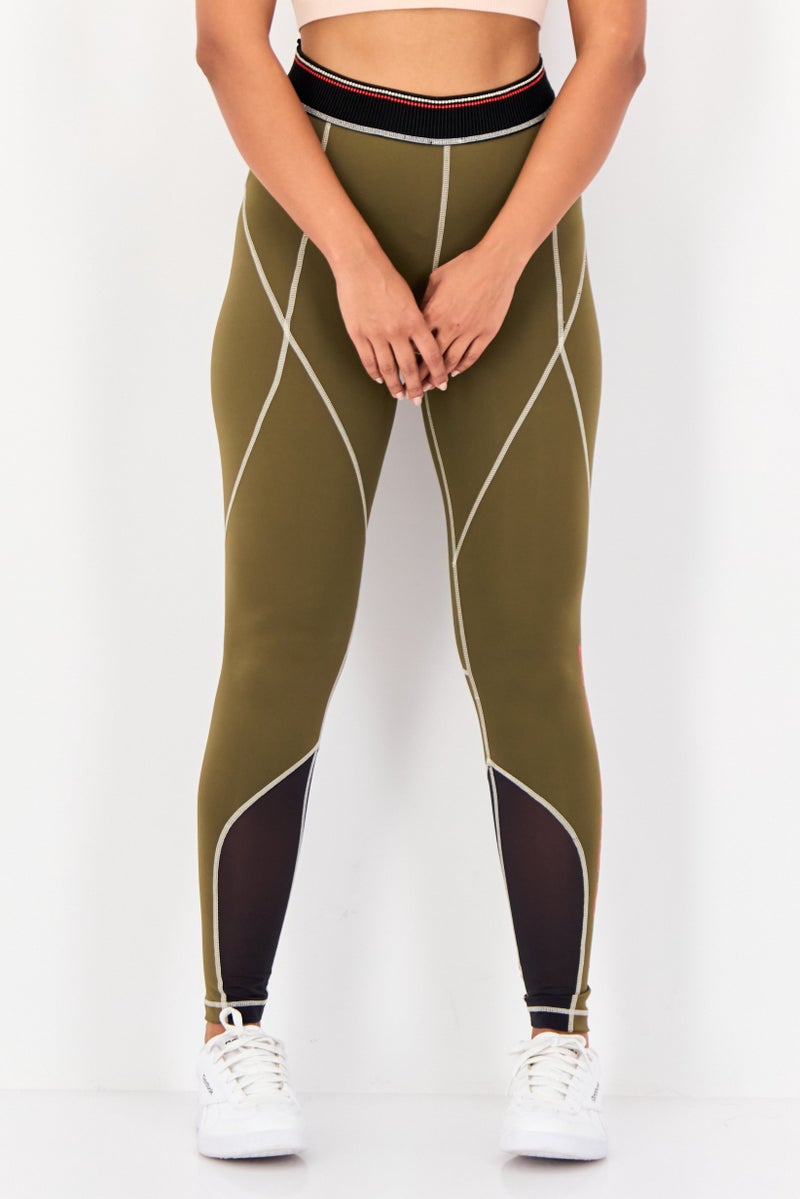 Ivy Park Women Sportswear Fit Brand Logo Outdoor Leggings, Multicolor - Image 1