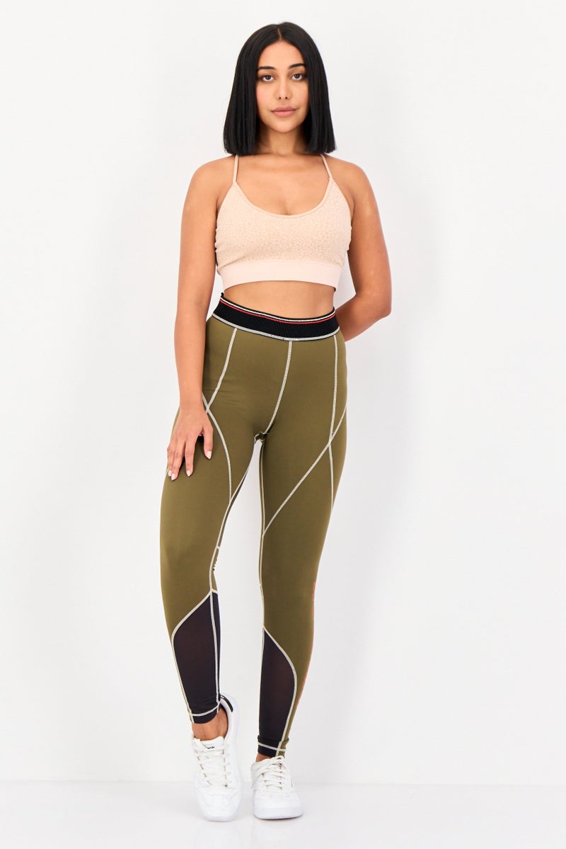 Ivy Park Women Sportswear Fit Brand Logo Outdoor Leggings, Multicolor - Image 4