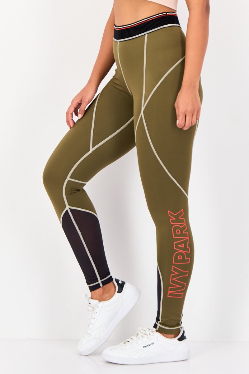 Ivy Park Women Sportswear Fit Brand Logo Outdoor Leggings, Multicolor - Image 2