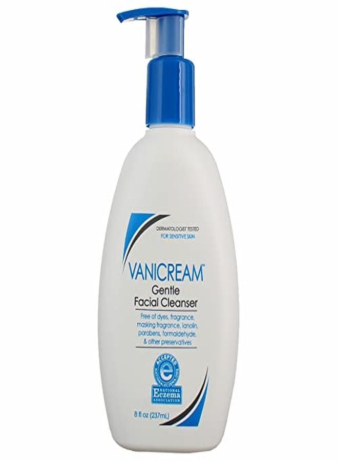 Vanicream Gentle Facial Cleanser For Sensitive Skin, 8 Oz (Pack Of 3), Unscented, 24 Fl Oz - Image 1