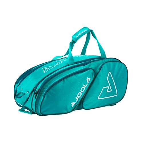 JOOLA Tour Elite Pickleball Bag – Backpack & Duffle Bag for Paddles & Pickleball Accessories – Thermal Insulated Pockets Hold 4+ Paddles - Includes Fence Hook Turquoise/Teal - Image 1