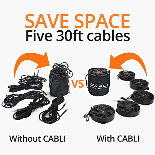 Singular Sound | Cabli: The Fast and Easy Way to Wrap | Organize & Protect Music Cables | Cord Protectors | Cord Hider | Under Desk Cable Management | Cord Covers for Wires on Floor - Image 5