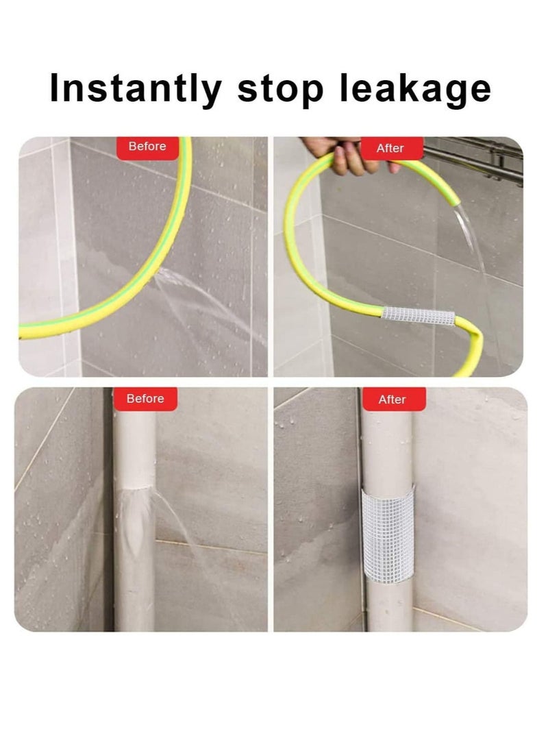 Yameem Super Waterproof Tape, Outdoor Leak Repair Aluminum Butyl Tape, Permanent Leak Proof All Weather Patch, UV Resistant Pipe Awning Sail Roof Window Sealing  - Image 4