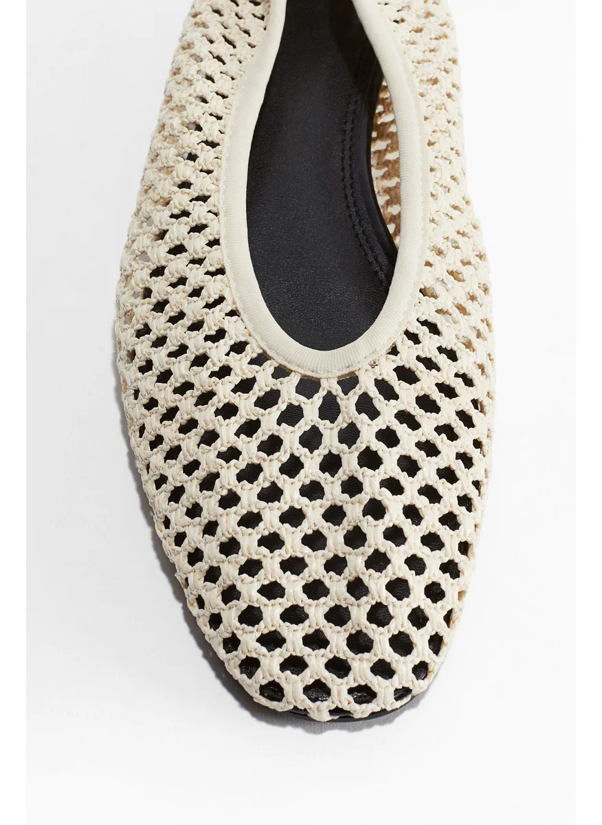 اتش اند ام Braided Ballet Pumps