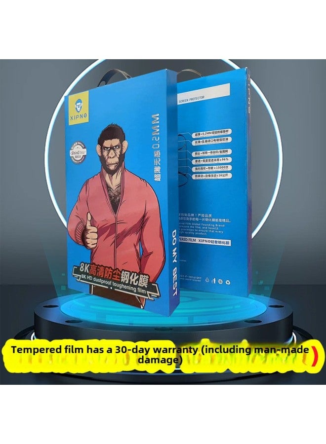 Xi Pin Gorilla Tempered Film For Apple 15 Anti-peep Tempered Film Iphone14 Frosted Anti-fingerprint 12 HD-Color:Super Shatterproof 28 Degree Anti-peep XIPIN Folding Anti-peep Plating (warranty 30 Days)-Dimensions:Apple 15PROMAX  - Image 2