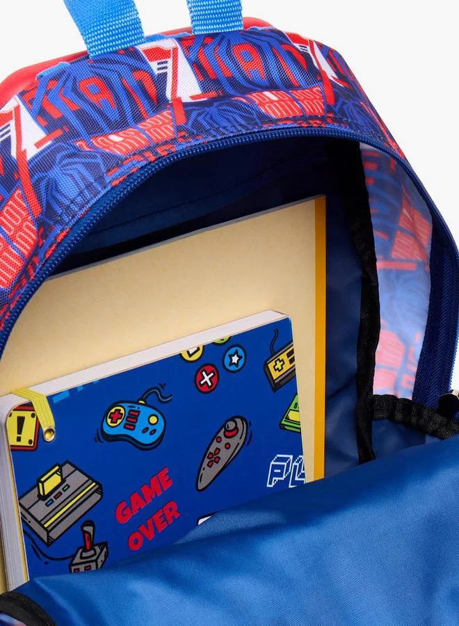 Marvel  Spider-Man Print 3-Piece School Trolley Bag Set For Boys 8-13 Years With Lunch Box  | Best Price UAE