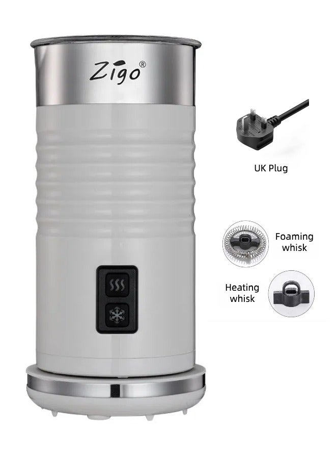 Zigo Milk Frother, 240mL, 2 whisks for heating and frothing - Image 1
