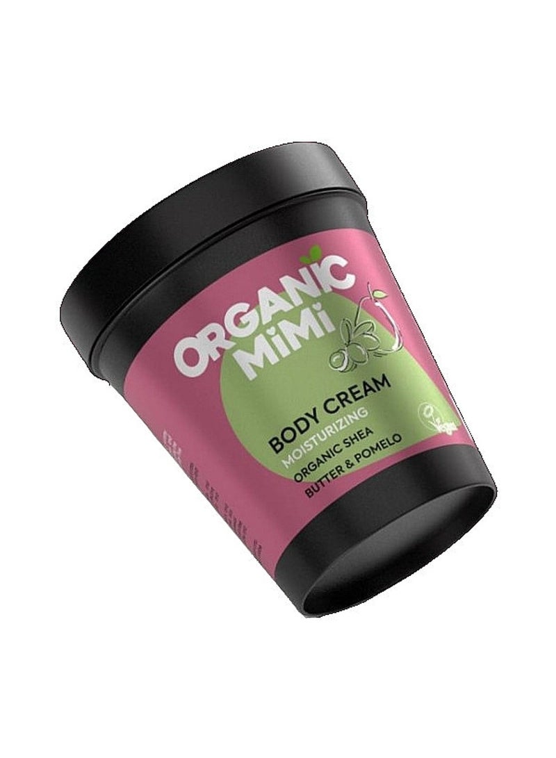 organic mimi Shea & Pomelo Moisturizing Body Cream 200ml - Image 2
