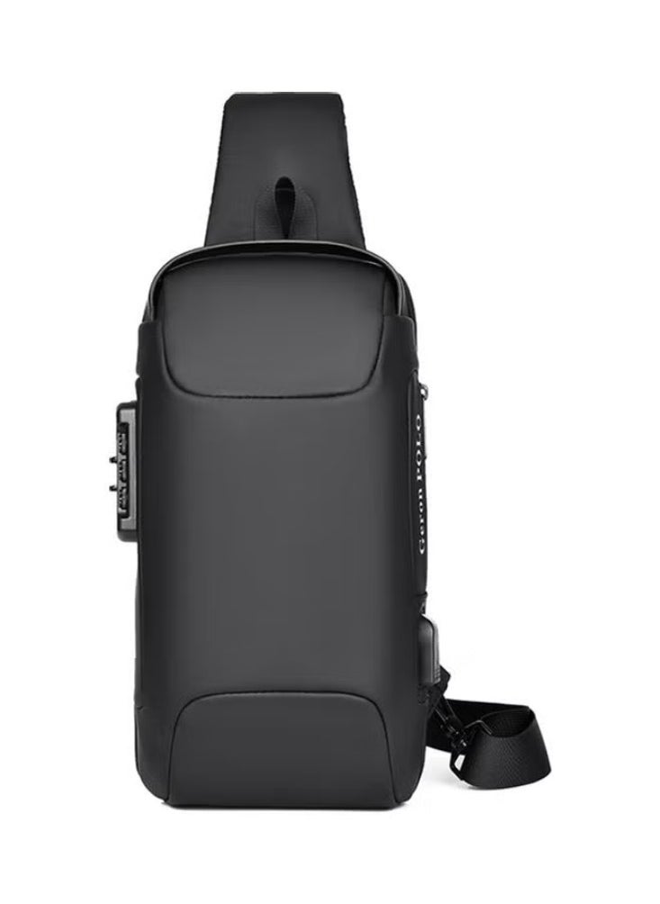 Dreamzon - New Style Chest Bag Shoulder Bag Sports Waist Bag Multi-function Messenger Bag for Men 33*5*17cm - Image 1