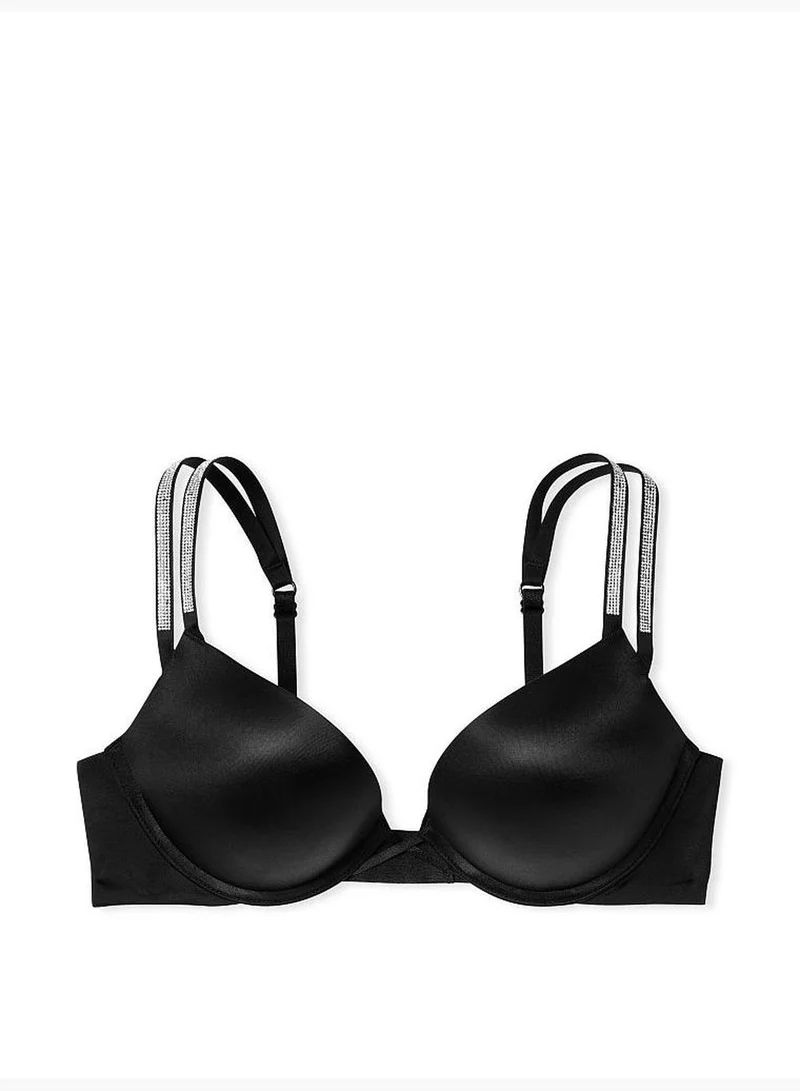 Victoria's Secret Bombshell Add-2-Cups Double Shine Strap Push-Up Bra