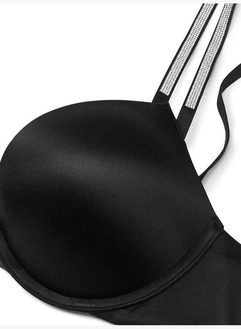 Victoria's Secret Bombshell Add-2-Cups Double Shine Strap Push-Up Bra