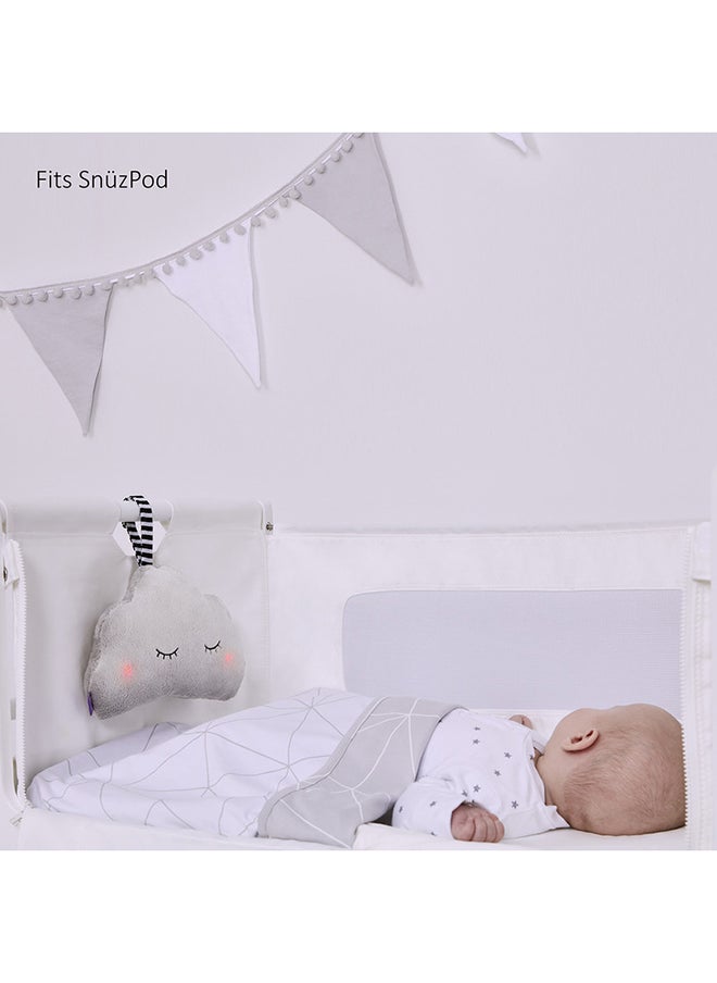 Snuz - Cloud Baby Sleep Aid, Soft, Plush And Portable, Soothing Sounds And Lights, Infant And Baby, Dimensions 26X17 Cm - Image 1
