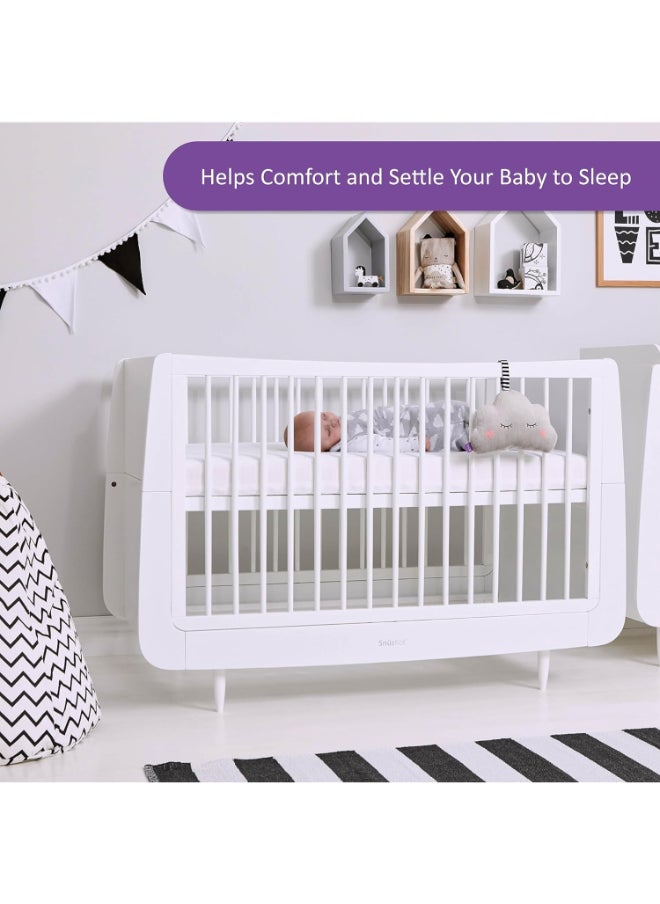 Snuz - Cloud Baby Sleep Aid, Soft, Plush And Portable, Soothing Sounds And Lights, Infant And Baby, Dimensions 26X17 Cm - Image 1
