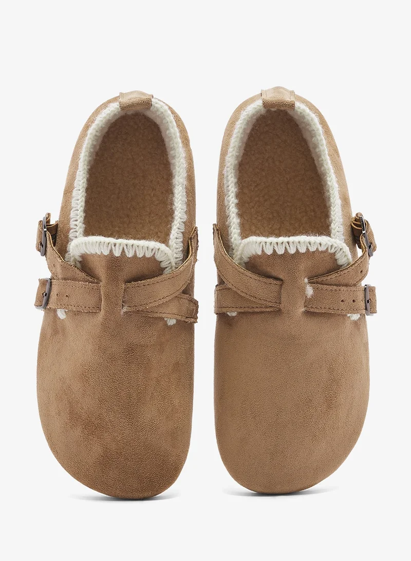Ginger Beige Cozy Fur Bedroom Slippers for Women | Best Price UAE