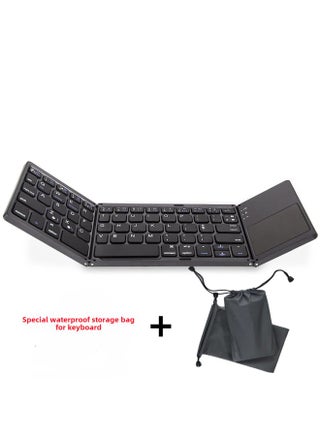 Type-c Charging Three-fold Folding Bluetooth Keyboard With Touch Wireless Bluetooth Keyboard Silent Dual-mode Charging Mouse-Specifications:Storage Bag - pzsku/ZBF78984411E86C4F92ABZ/45/1746195898/017623c7-5519-4ad4-a19e-c6d4d5496e1d