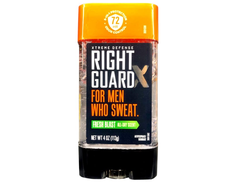Right Guard Total Defense AntiPerspirant Deodorant Power Gel Fresh Blast 4 oz