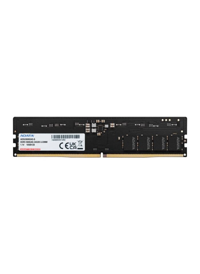 ADATA 16GB DDR5 5600 U-DIMM Memory Module RAM | AD5U560016G-S | For Desktop PC  - Image 2