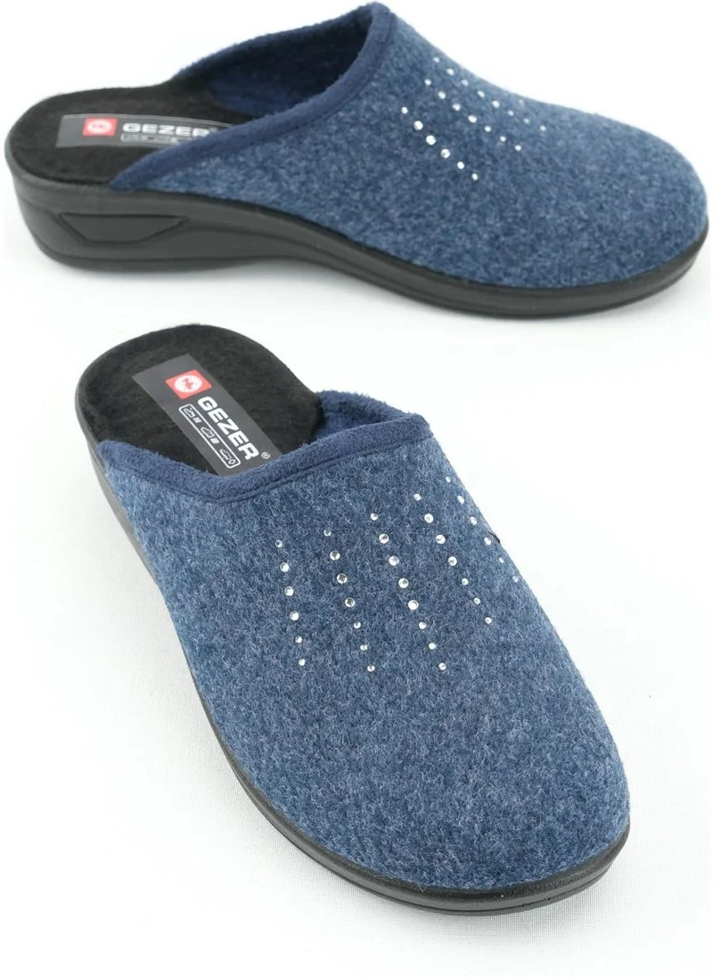 جيزر Women's Winter Home Garden Heeled Slippers