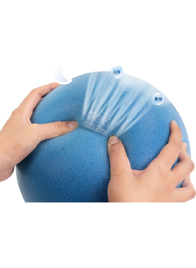 Deli No. 7 Children'S Colorful Silent Basketball, Indoor Noiseless Light Sound, Indoor Parent-Child Toy, Blue - Image 1