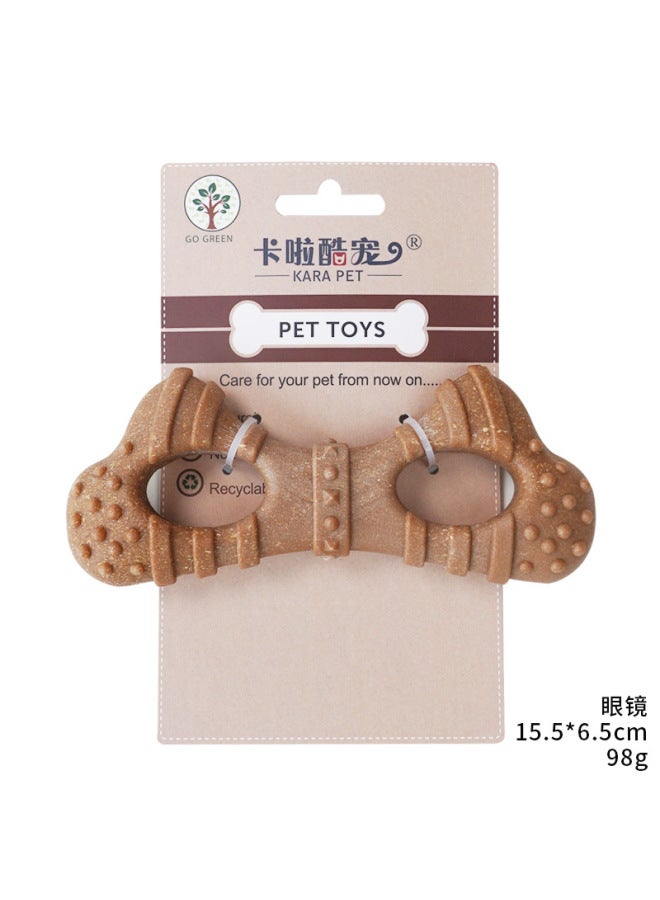 Dog Toy Imitation Bone Grinding Stick Bite-resistant Dental Cleansing Self-hi Small Dog Pet Toy