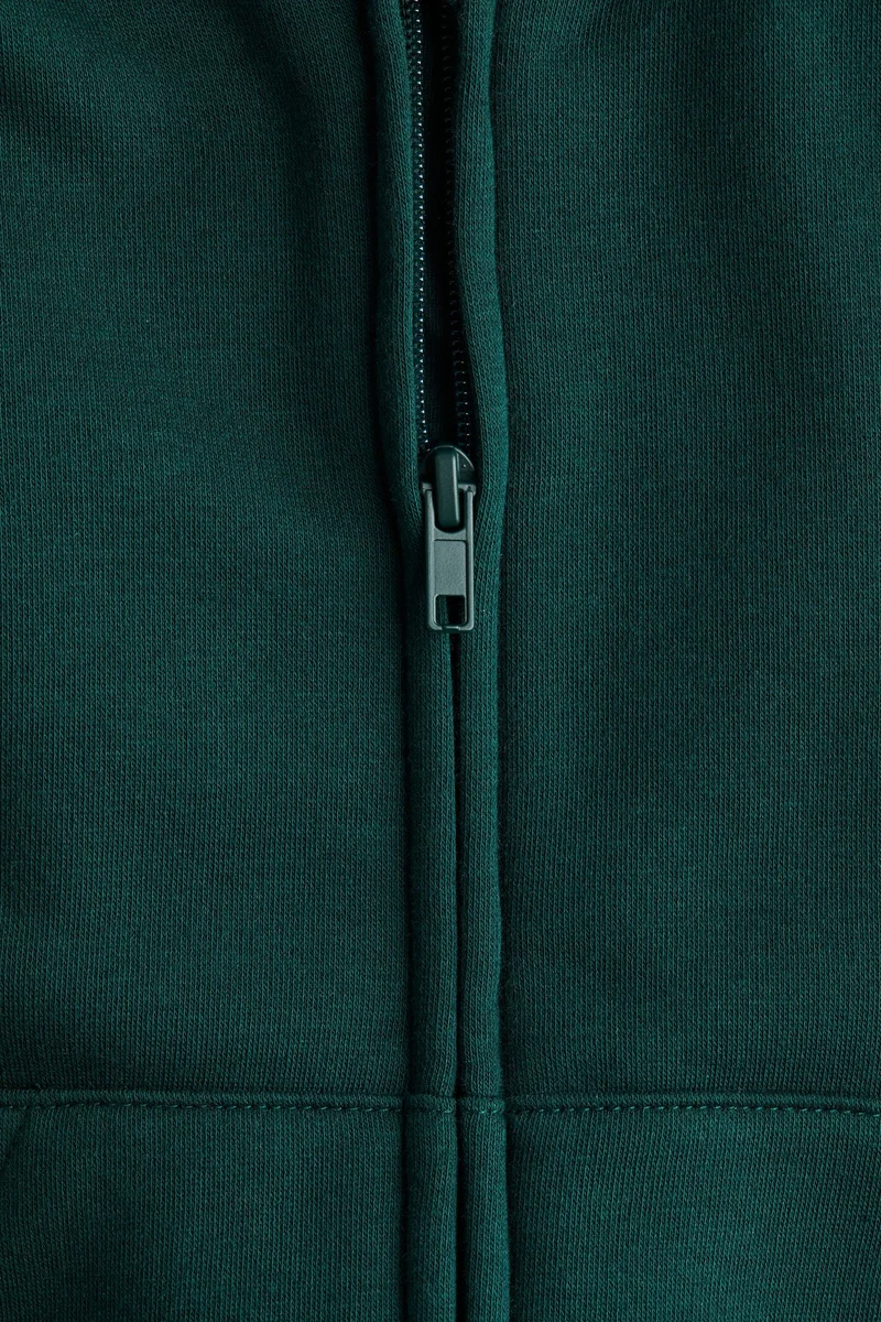H&M Oversized zip-through hoodie