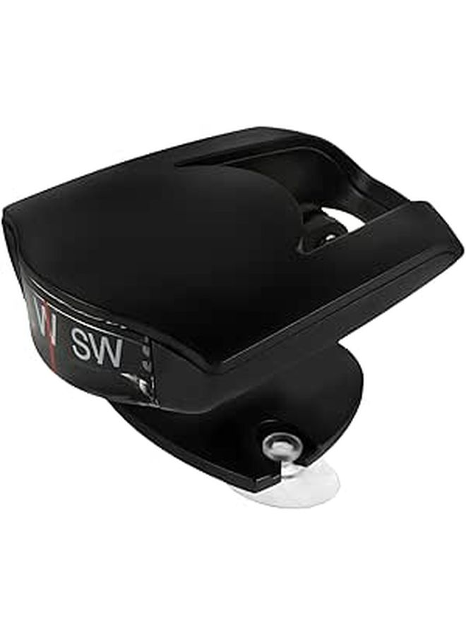 Car Dashboard Compass Mount with Adjustable Suction Cup for Vehicle Navigation Marine and Truck Directional Guide - Image 1
