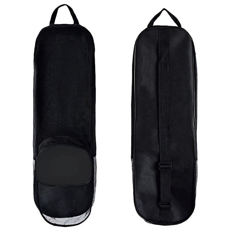 Portable Diving Fins Bag: Black Large Capacity - Quick-Drying Foldable Design With Handle Shoulder Strap for Snorkeling, Scuba Diving Enthusiasts - Image 1