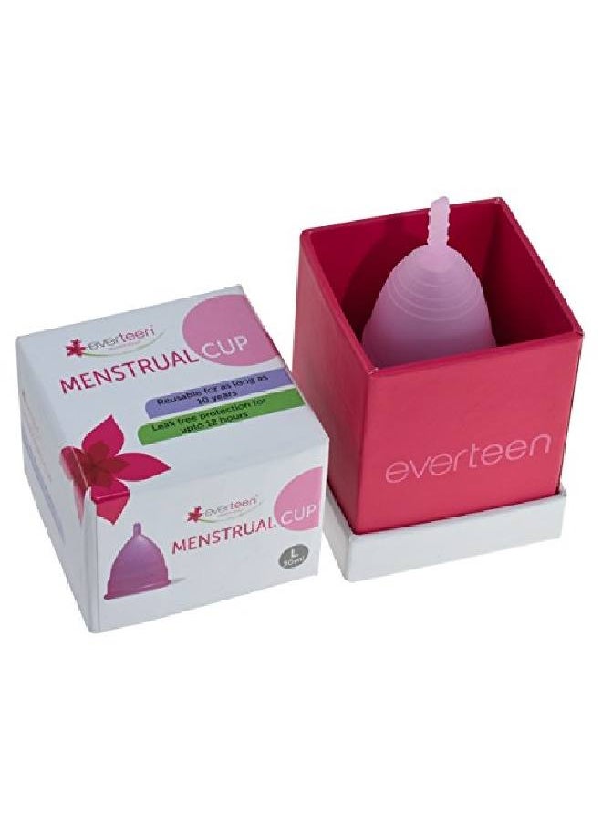 Menstrual Cup For Women 1Pc (Large 30Ml) With Storage Pouch 12 Hours Leakproof Protection. Have Period With No Smell No Discomfort. - pzsku/ZBF794218DC3530E5654BZ/45/_/1655403767/44a84880-e8ca-431e-b758-dfee76c409e8