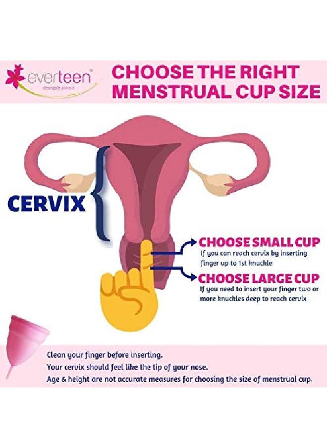 Menstrual Cup For Women 1Pc (Large 30Ml) With Storage Pouch 12 Hours Leakproof Protection. Have Period With No Smell No Discomfort. - pzsku/ZBF794218DC3530E5654BZ/45/_/1655403767/c8803255-3872-44ee-b208-6b270629e517