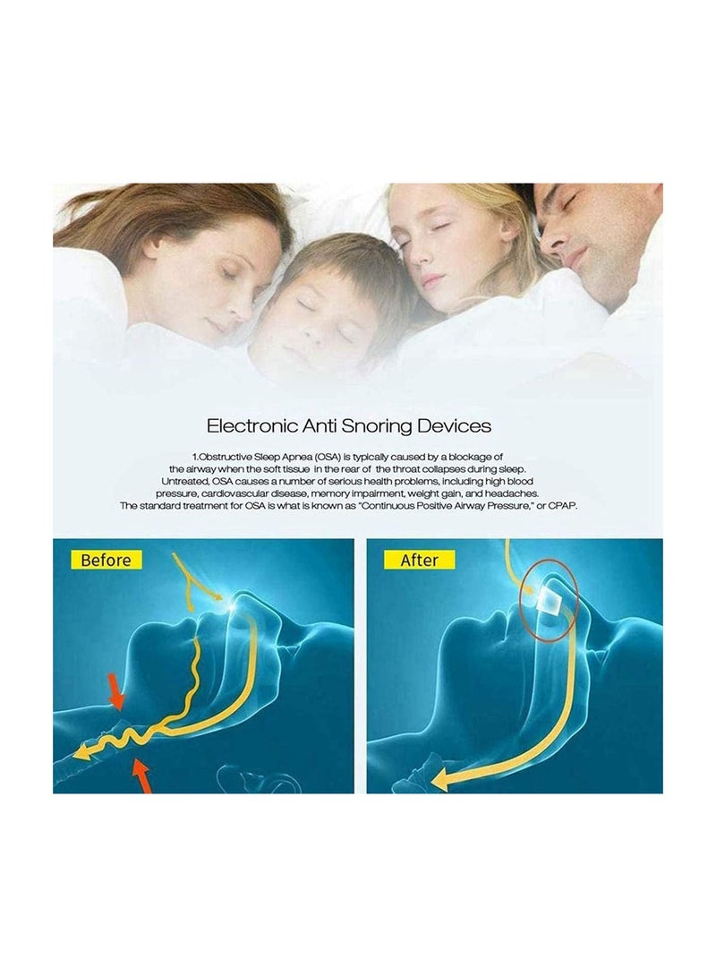 Excefore Snore Stopper Anti Snoring, KASTWAVE Nose Vent Plug, Snoring Solution Nasal Dilator Snore Stopper Sleep Aid for Women Men (White) - Image 3