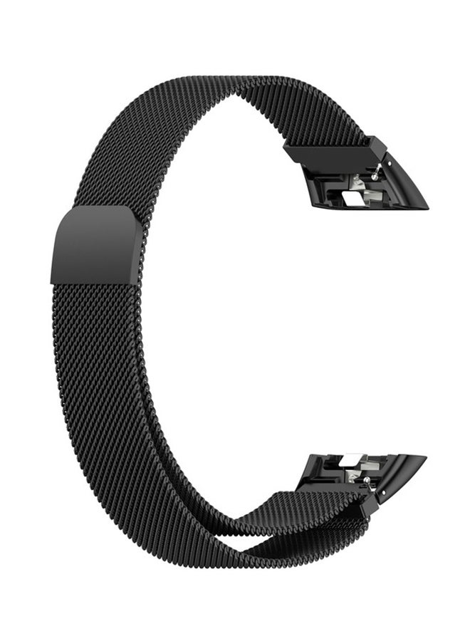 Replacement Milanese Strap For Huawei Band 6 Black - Image 1