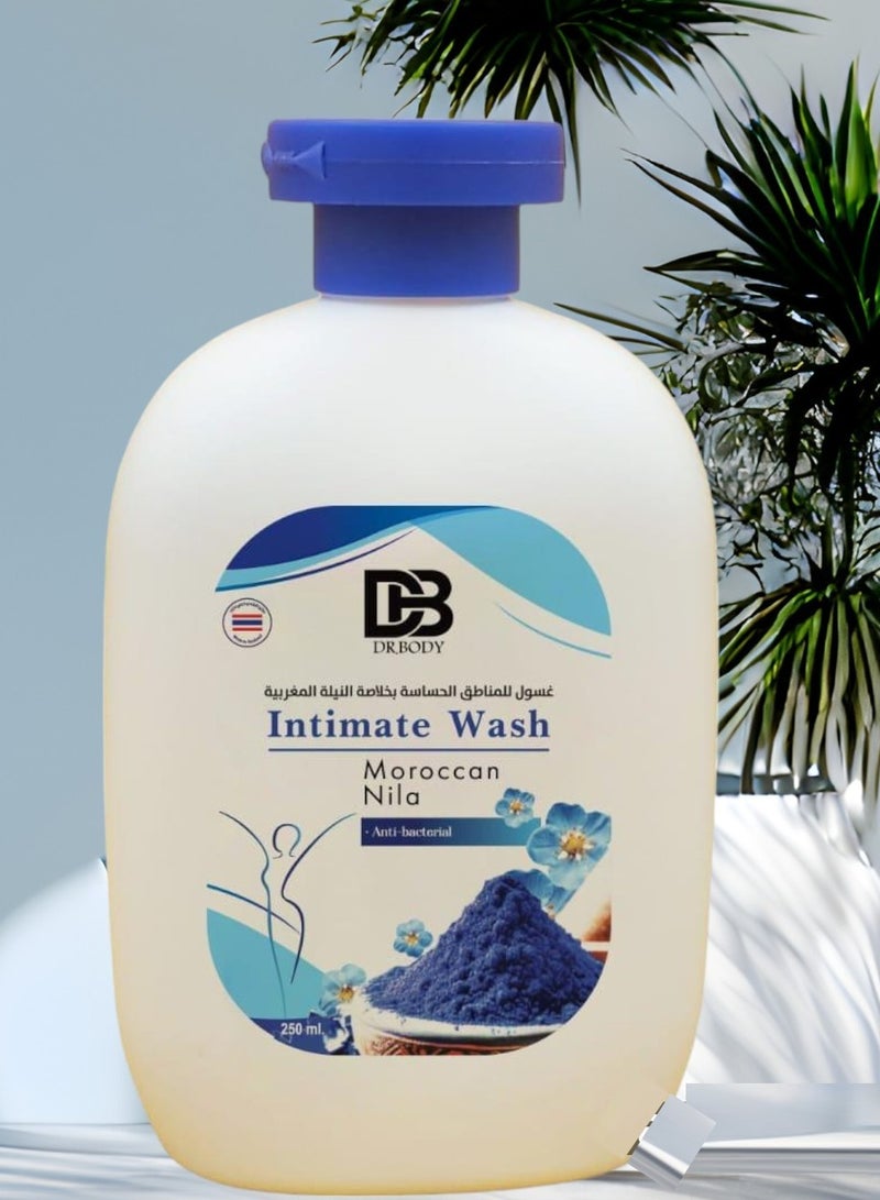 DR.BODY Group ntimate Wash Alov Vera + Moroccan Nila + Cranberry  + Aker Fassi 250 ML - Image 2