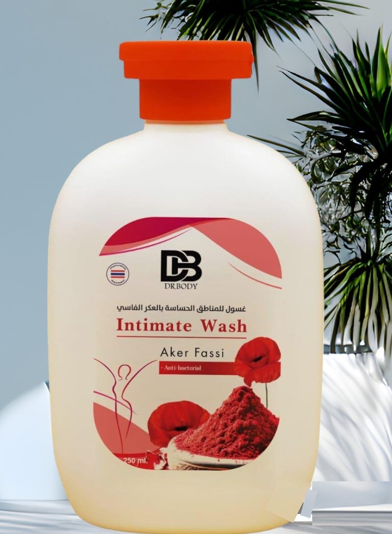 DR.BODY Group ntimate Wash Alov Vera + Moroccan Nila + Cranberry  + Aker Fassi 250 ML - Image 4