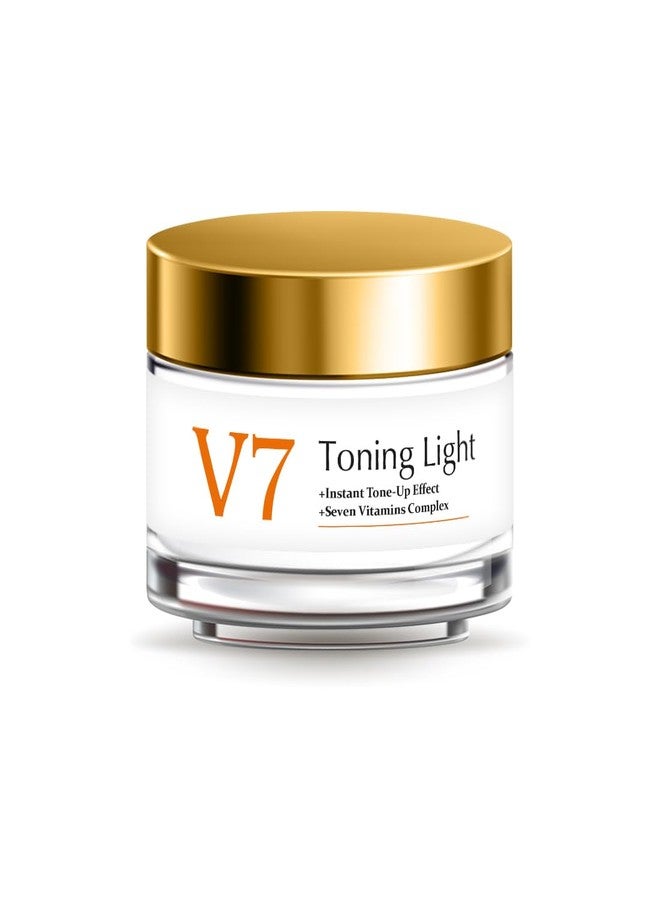 Digitalzap® V7 Toning Light Cream | Brightening & Even Skin Tone Moisturizer | Hydrating Daily Use Cream for Glowing Radiant Skin | Lightweight 50g - Men & Women - Image 1