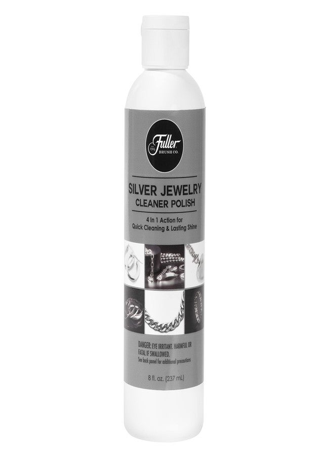 Fuller Brush Silver Cleaner and Polish - 4-in-1 Jewelry and Silverware Cleaning Formula with Tarnish Protection - Cleans Sterling, Silver Plate, Antique, Stainless Steel (Pack of 1) - Image 1