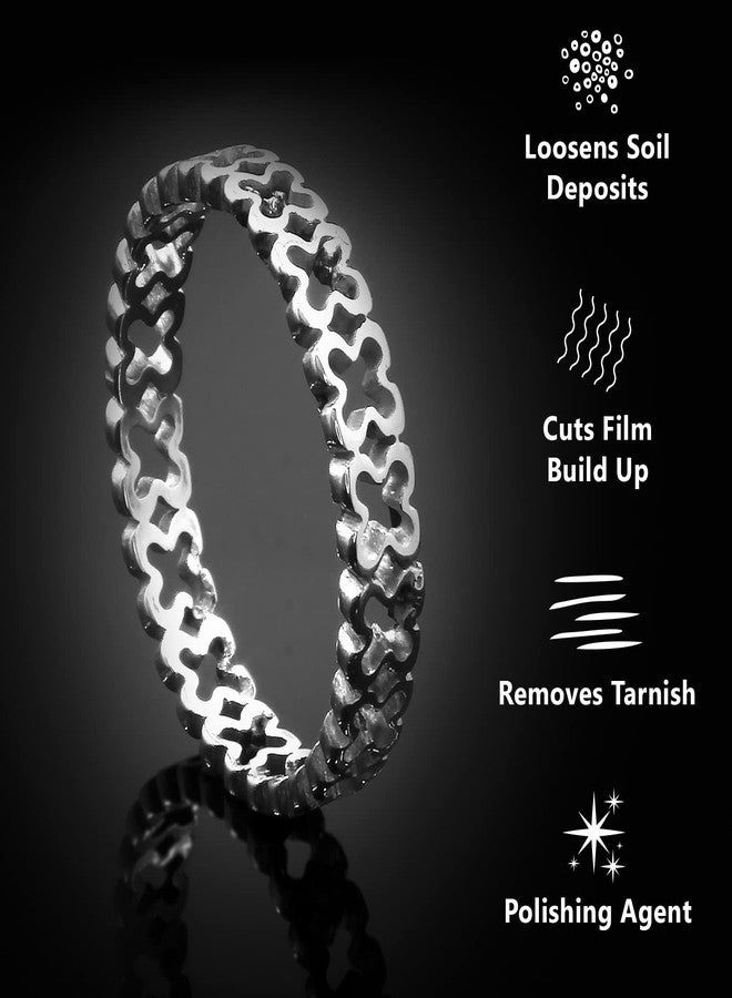 Fuller Brush Silver Cleaner and Polish - 4-in-1 Jewelry and Silverware Cleaning Formula with Tarnish Protection - Cleans Sterling, Silver Plate, Antique, Stainless Steel (Pack of 1) - Image 2