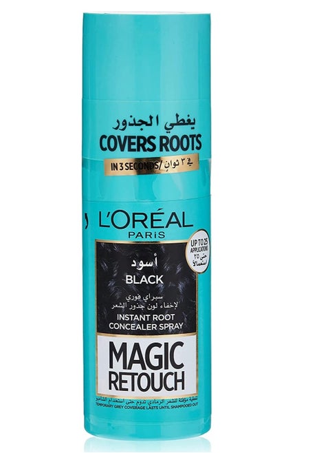 Magic Retouch Instant Root Concealer Spray Black 75ml