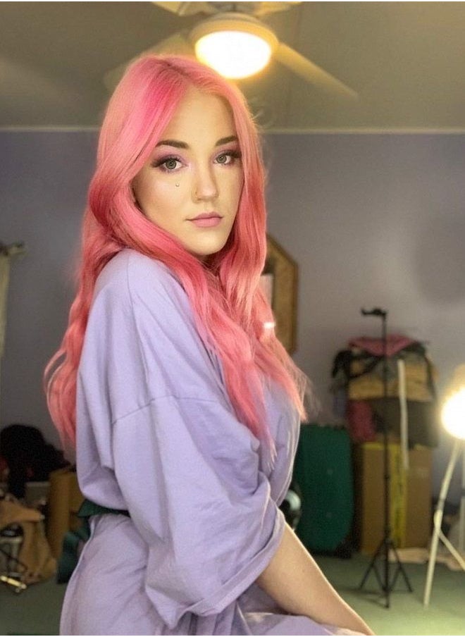 Brite - Pastel Pink Semi-Permanent Hair Color - Vegan & Cruelty-Free Hydrating Hair Dye, Lasts Up to 30 Washes (75ml) - Image 1
